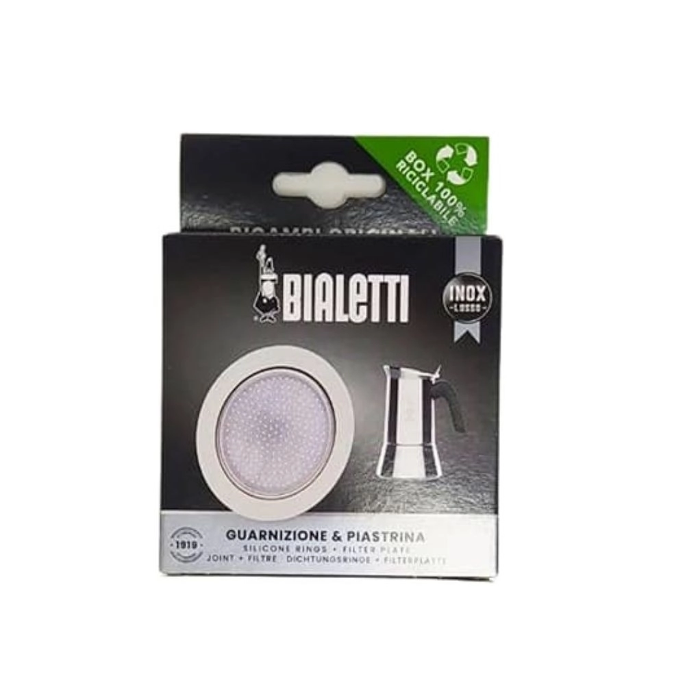 BIALETTI - CJ 1 BORRACHA E 1 FILTRO VENUS 6 XIC - PRAT 7 - B4 (B)
